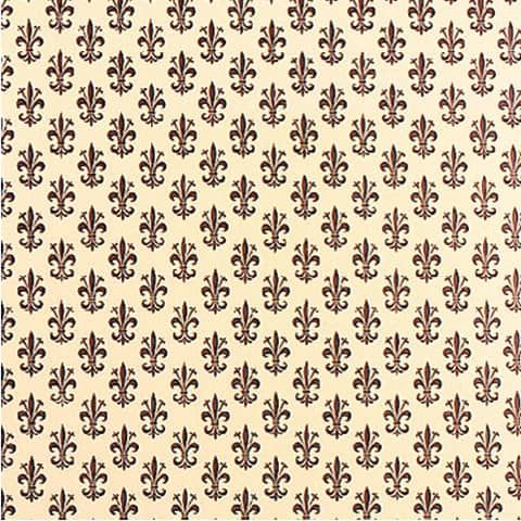 Rotolo carta lavabile per cassetti Sadoch - formato 500 cm x 5 mt fantasia giglio marrone - X33X5-770CF50 -13