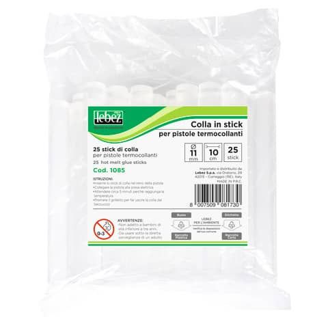 Colla a caldo Lebez diametro 11 mm - confezione 25 pezzi 1085_1