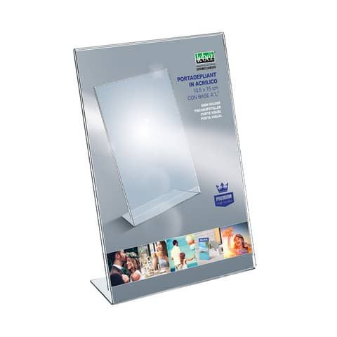 Cornice da tavolo in acrilico Lebez formato 10x15 cm - verticale 7044-1