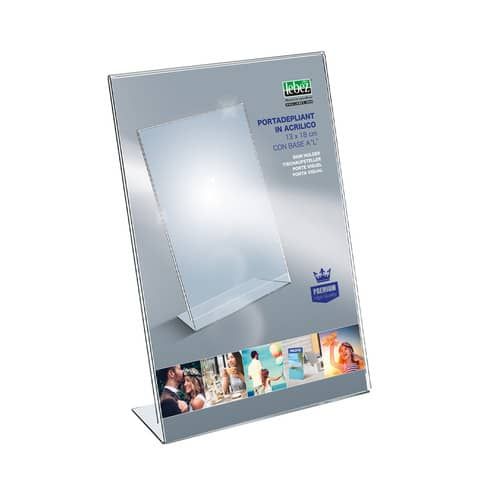 Cornice da tavolo in acrilico Lebez formato 13x18 cm - verticale 7045-1