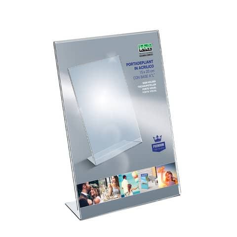 Cornice da tavolo in acrilico Lebez formato 15x20 cm - verticale 7039