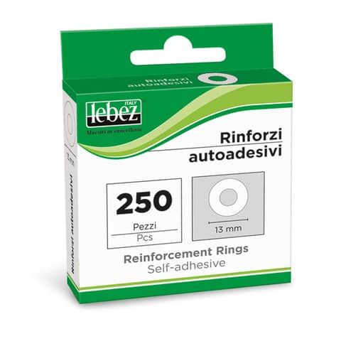 Occhielli adesivi Lebez colore bianco  43-410