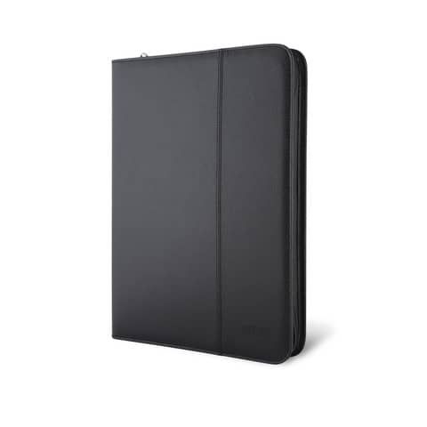 Portablocco in similpelle Niji nero formato 25,5x34 cm 4851-N