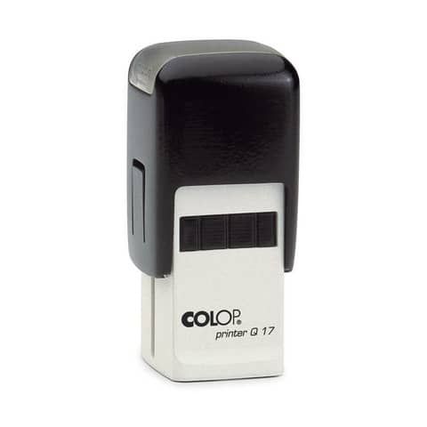 Timbro quadrato Colop formato 17x17 mm - Q17 PR.Q17