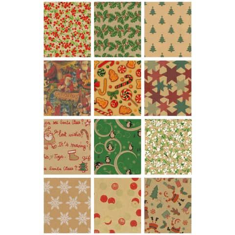 Carta da regalo Bolis formato 70x100 avana - conf. 50 pz - 79007944700