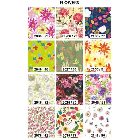 Carta da regalo Bolis formato 70x100 patinata flowers - conf. 50 pz - 79007948600 -19