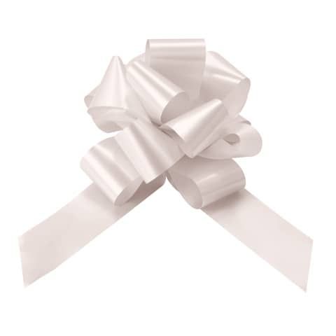 Fiocchi saldati Bolis Splendene formato 48 mm - bianco - conf. 20 pz - 56014862009