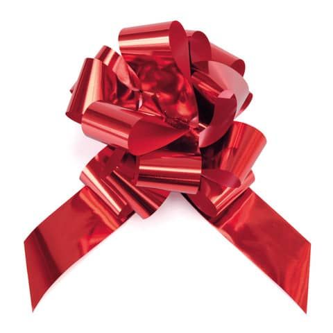 Fiocchi saldati Reflex Bolis formato 30 mm - rosso - conf. 30 pz - 65013063001 -13