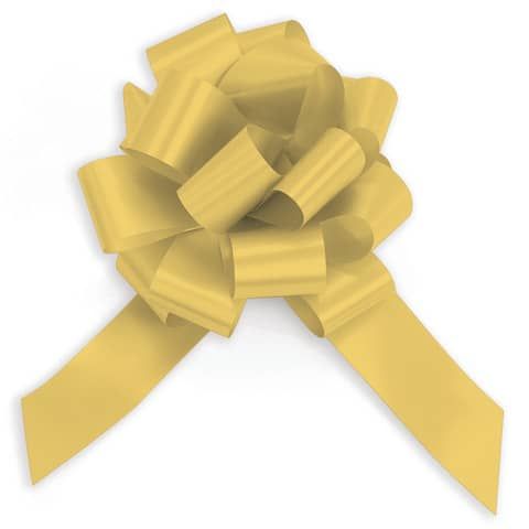 Fiocco nastro Bolis colore oro - 30 mm conf. 30 pz - 56013063002