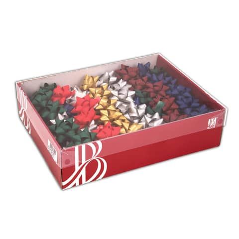 Coccarda in carta Bolis diametro 9 cm - Christmas - conf. 70 pz - 59101972248