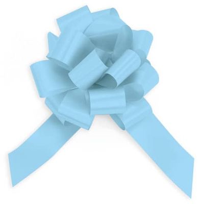 Fiocco nastro Bolis colore azzurro - 30 mm - conf. 30 pz 56013063025 Fiocco nastro Bolis colore azzurro - 30 mm - conf. 30 pz 56013063025