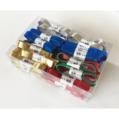 Matasse Nastro Bolis colori assortiti formato 15x3 m - conf. 50 pz - 65011572048