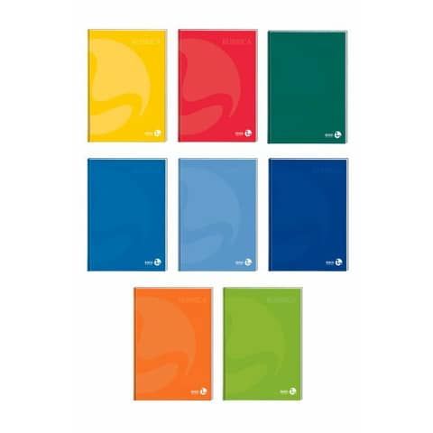 Rubrica BM Color cartonata carta da 80 gr formato A5 - cartonata - 96 fogli conf. 5 pz - 107353