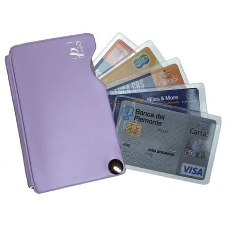 Pokercard Alplast a 5 scomparti in colori assortiti colori pastello 905P