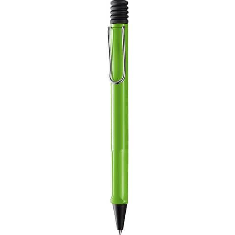 Penna Safari Lamy inchiostro nero e punta media Greensfera - fusto verde 1225549