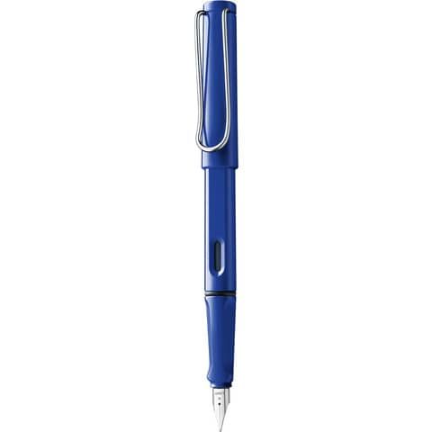 Penna Lamy Safari punta fine inchiostro blu Bluestilo - fusto blu 1210490
