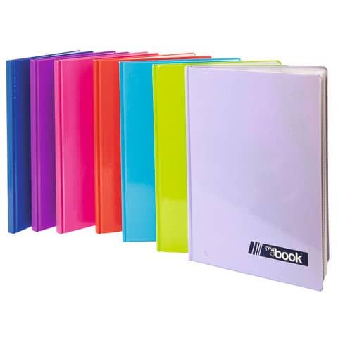 Quaderno cartonato Nikoffice Mybook formato A4 - 80 gr - 100 ff 0Q - 30NIK103