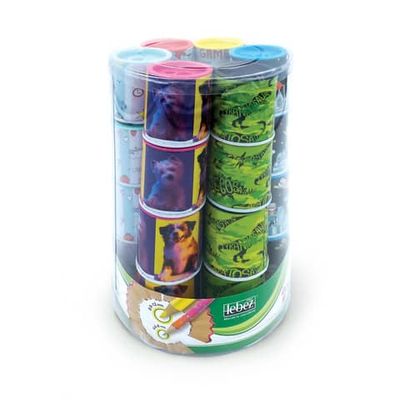 Temperatatite lattina Lebez con serbatoio 2 fori - conf. 24 pz - 334