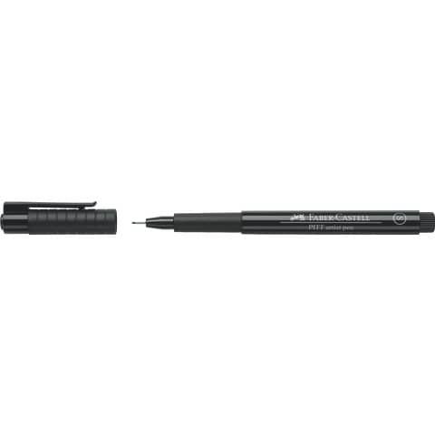 Pitt Artist Pen Faber-Castell fineliner P super fine colore nero 167199