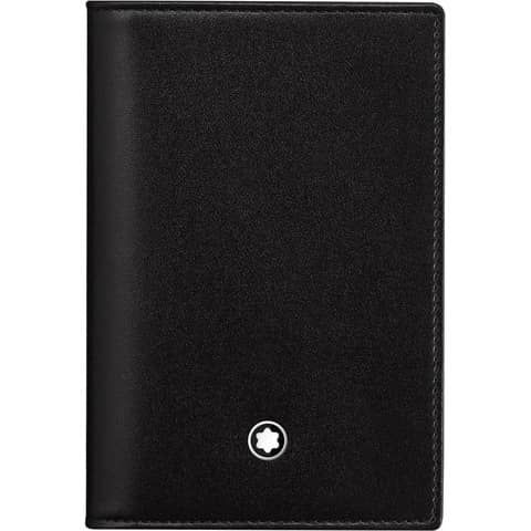 Portabiglietti Montblanc nero -  MB14108