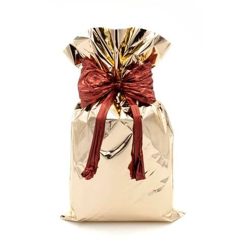 Buste regalo metallizzate Italpak - formato 20x35 cm - conf. 50 pz oro X007019203500