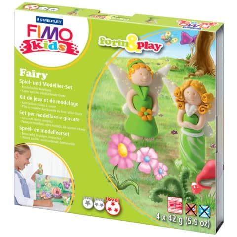 Kit Staedtler Fimo Kids Form&amp;Play soggetto fatina 8034 04 LY