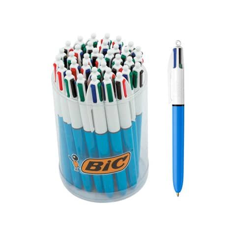 Espositore 36 penne a sfera a scatto Bic 4 Colours Original 8223161