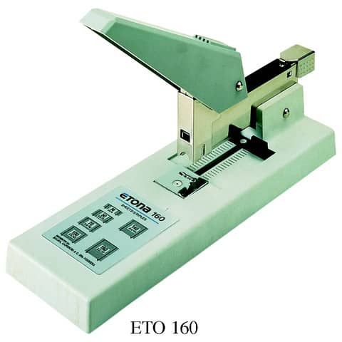 Cucitrice da tavolo Eto 160 G per alti spessori capacita&#39; max 160 ff 0241601066