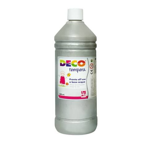 Tempera CWR Deco in flacone da 500 ml argento PF550/41