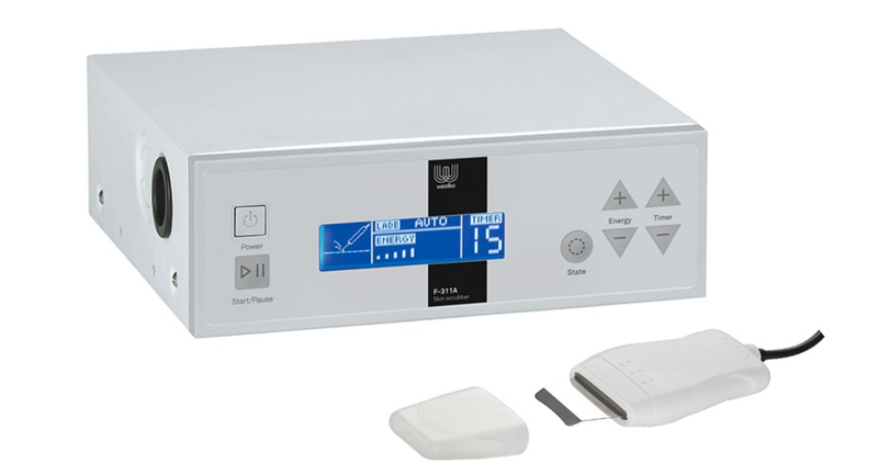 BLUE FARM | Weelko. Equipment. Skin scrubber instrument for facial exfoliation