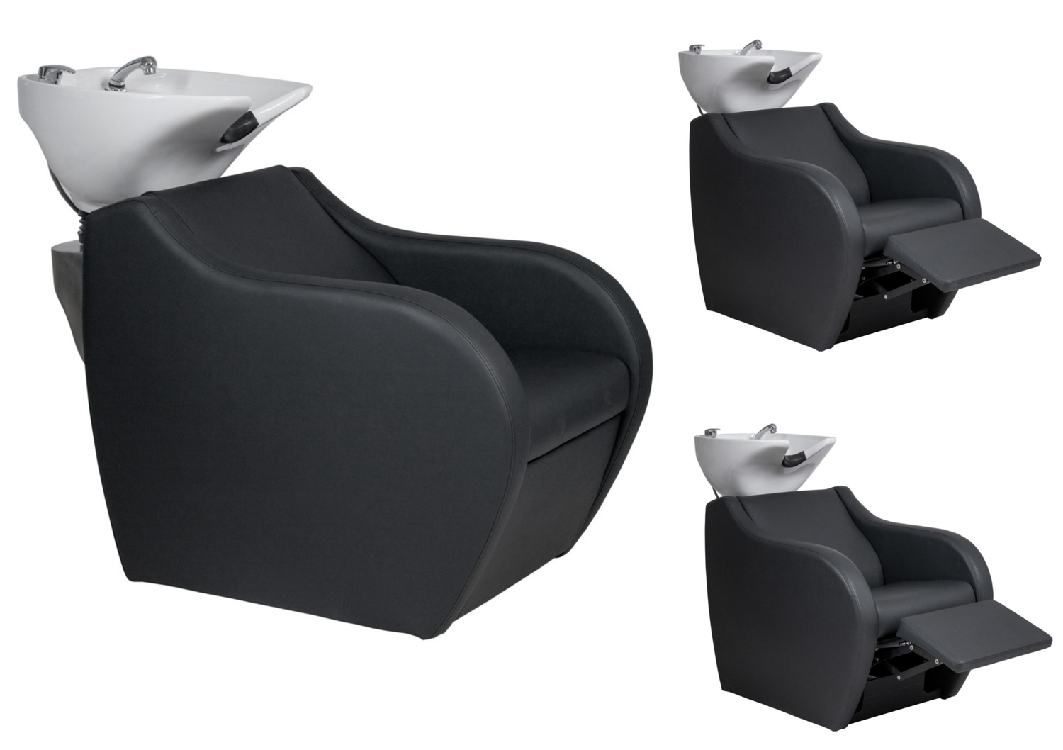 BLUE FARM | Weelko. Wave. Shampoo basin with tilting sink. Available in 3 versions