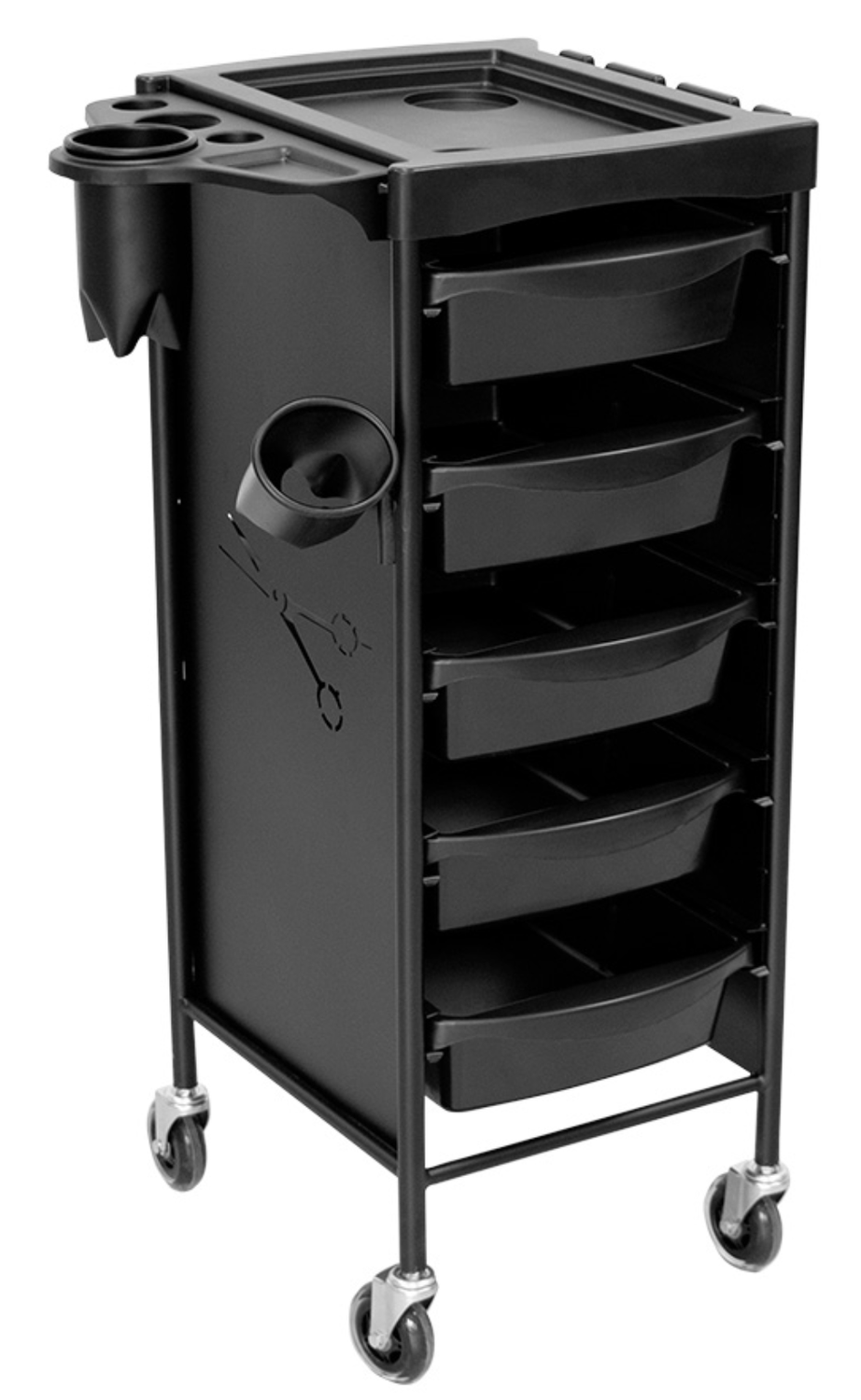BLUE FARM | Stor. Hairdressing trolley with 5 drawers