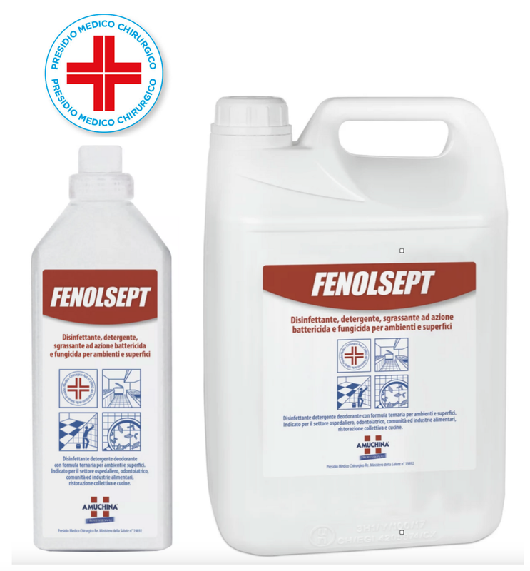 BLUE FARM | Amuchina. Fenolsept. Cleanses and deodorizes washable surfaces