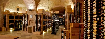 In the cellar