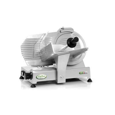 BLUE FARM | FAMA. ECO. Gravity slicer in die-cast aluminum with 250 mm blade