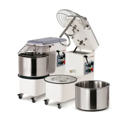Lifting head mixers