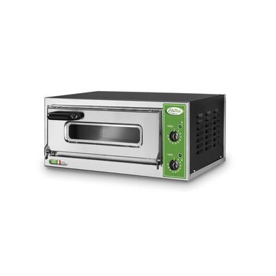 KALINDRA | FAMA. B1 glass series. Electric pizza ovens with 1 or 2 levels. Glass door