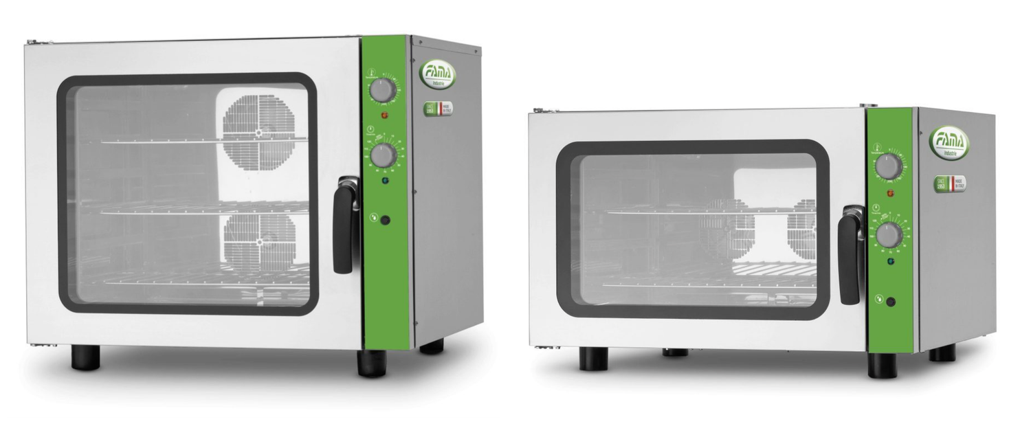 BLUE FARM | FAMA. Three-phase mechanical convection ovens with swing door