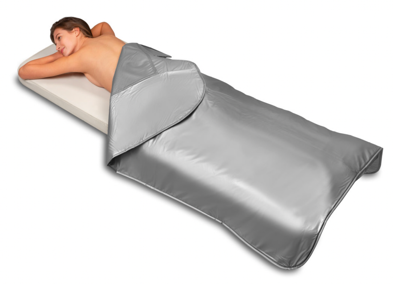 BLUE FARM | Tenacta IMETEC. Electric blanket 230 Volt Silver cm 120 x 190