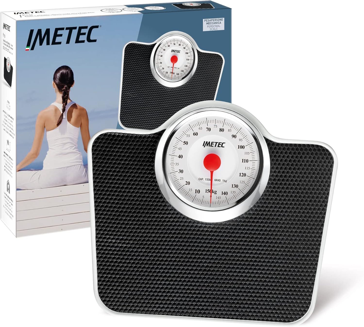 BLUE FARM | Tenacta IMETEC. Analogue bathroom scale PRO