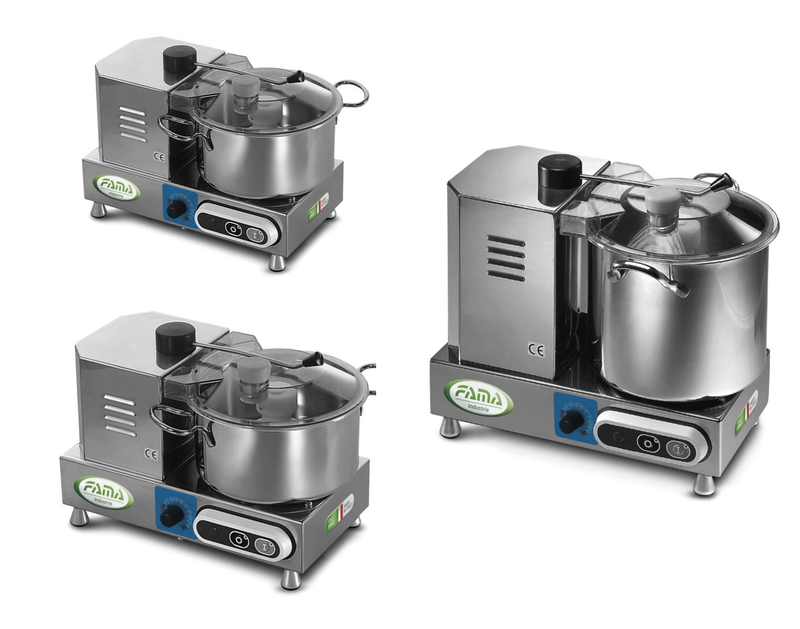 BLUE FARM | FAMA. Practical and powerful food cutter. 3 models available. STAINLESS STEEL AISI 430