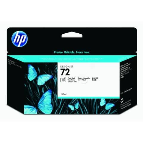 Cartuccia inkjet alta capacit con inchiostro Vivera 72 HP nero foto C9370A