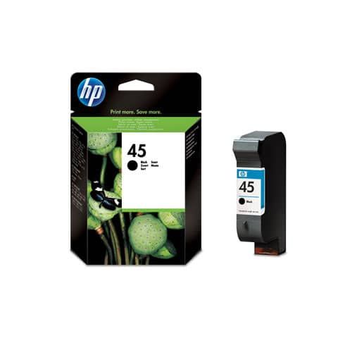 Cartuccia inkjet alta capacit 45 HP nero 51645AE