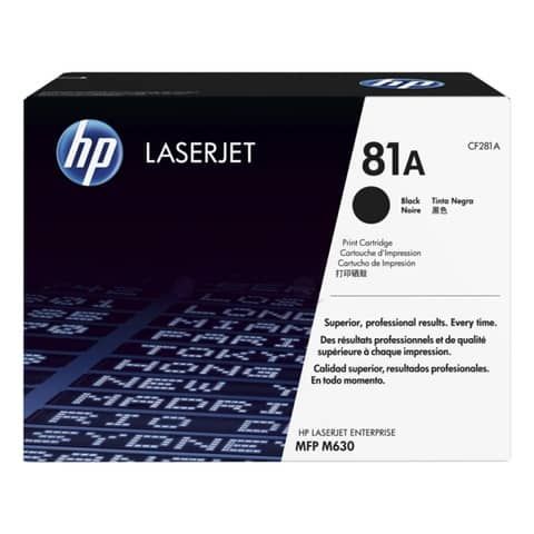Toner 81A HP nero  CF281A