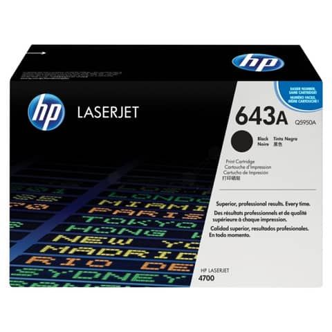 Toner 643A HP nero  Q5950A