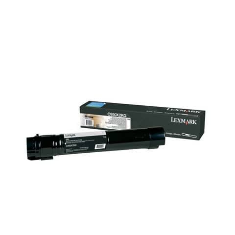 Toner altissima resa C950 Lexmark nero  C950X2KG