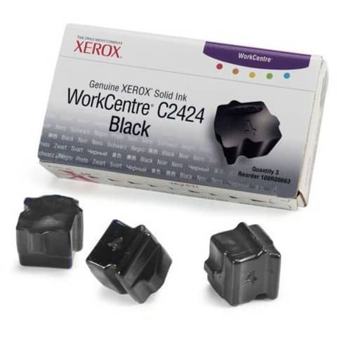 Stick solid ink Xerox nero  Conf. 3 - 108R00663