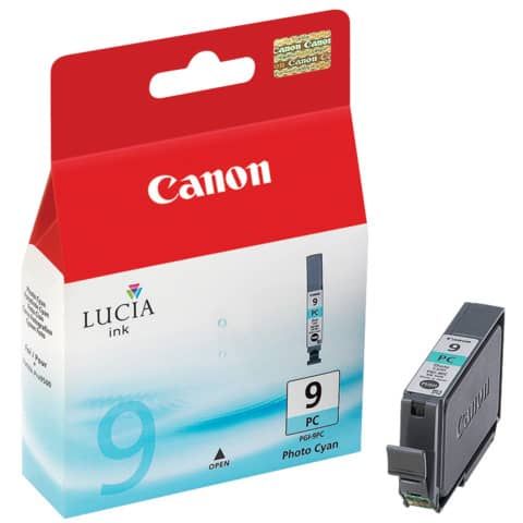 Serbatoio inchiostro PGI-9PC Canon ciano foto 1038B001