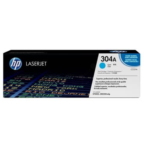 Toner 304A HP ciano  CC531A
