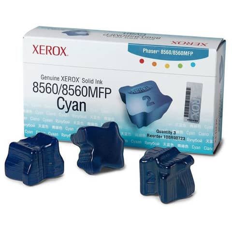 Stick solid ink Xerox ciano  Conf. 3 - 108R00723
